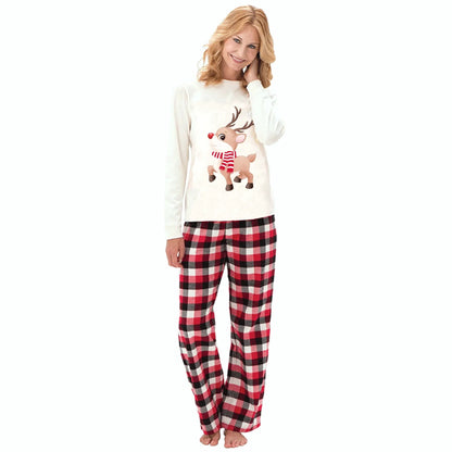 Matching Family Christmas Pajamas - Baby Elk