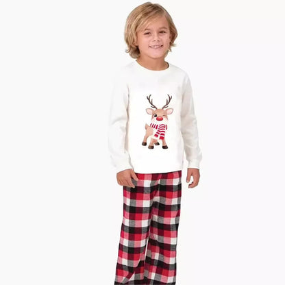 Matching Family Christmas Pajamas - Baby Elk