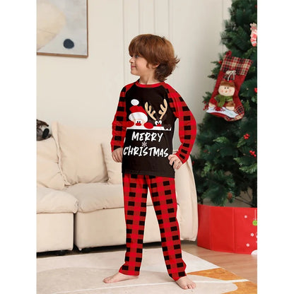Matching Family Christmas Pajamas - Noel ELk