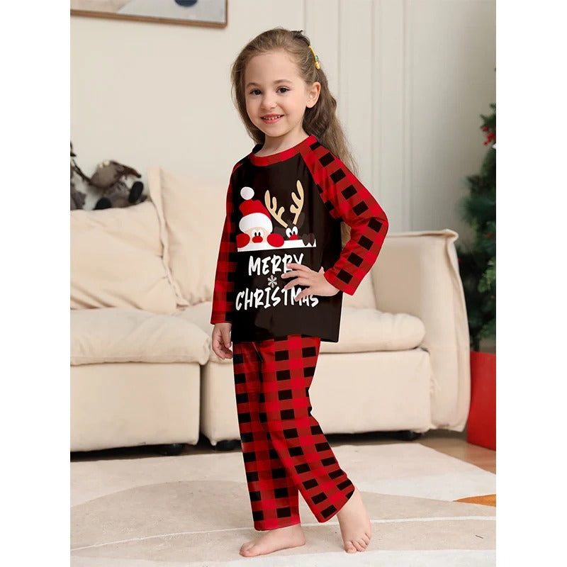 Matching Family Christmas Pajamas - Noel ELk
