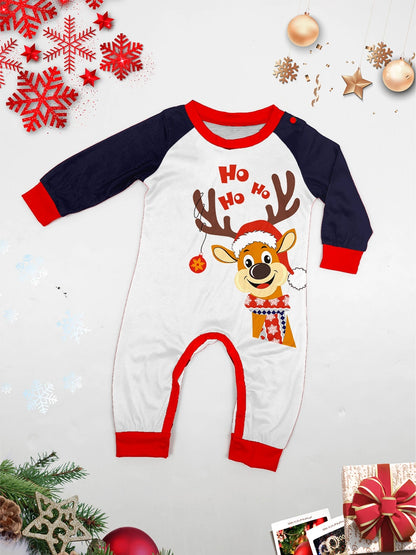 Matching Family Christmas Pajamas - Elk Hohoho