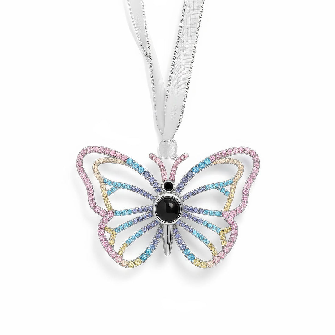 Personalized Butterfly Photo Ornament
